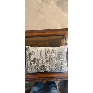 Taupe Decorative Pillow  Size 24X15